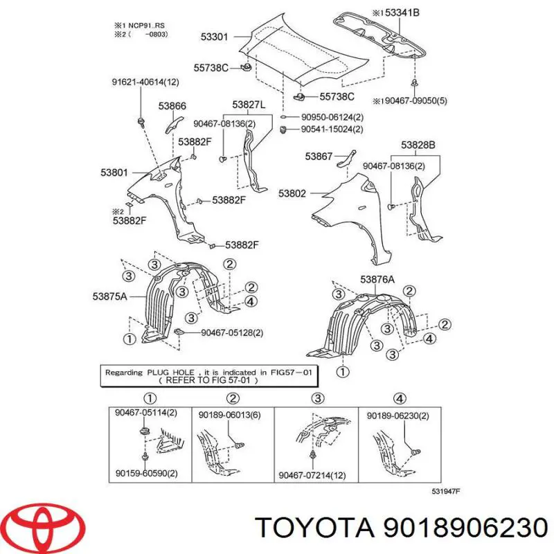  Toyota 9018906230 ціна, від 0.67 USD