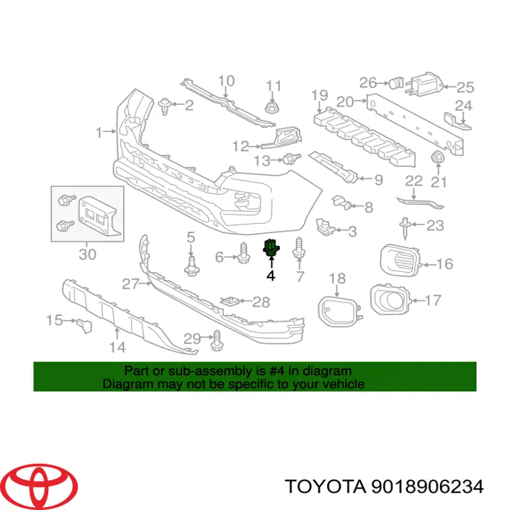  Toyota 9018906234 ціна, від 1.57 USD