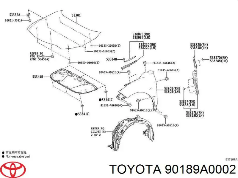 90189A0002 Toyota 