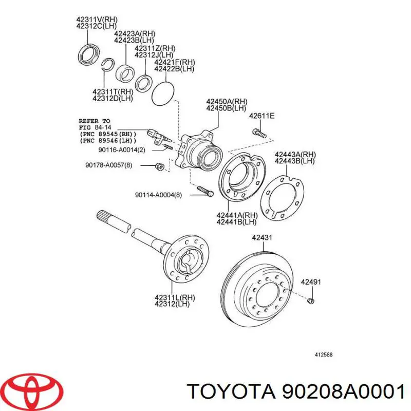  Toyota 90208A0001 ціна, від 4.78 USD