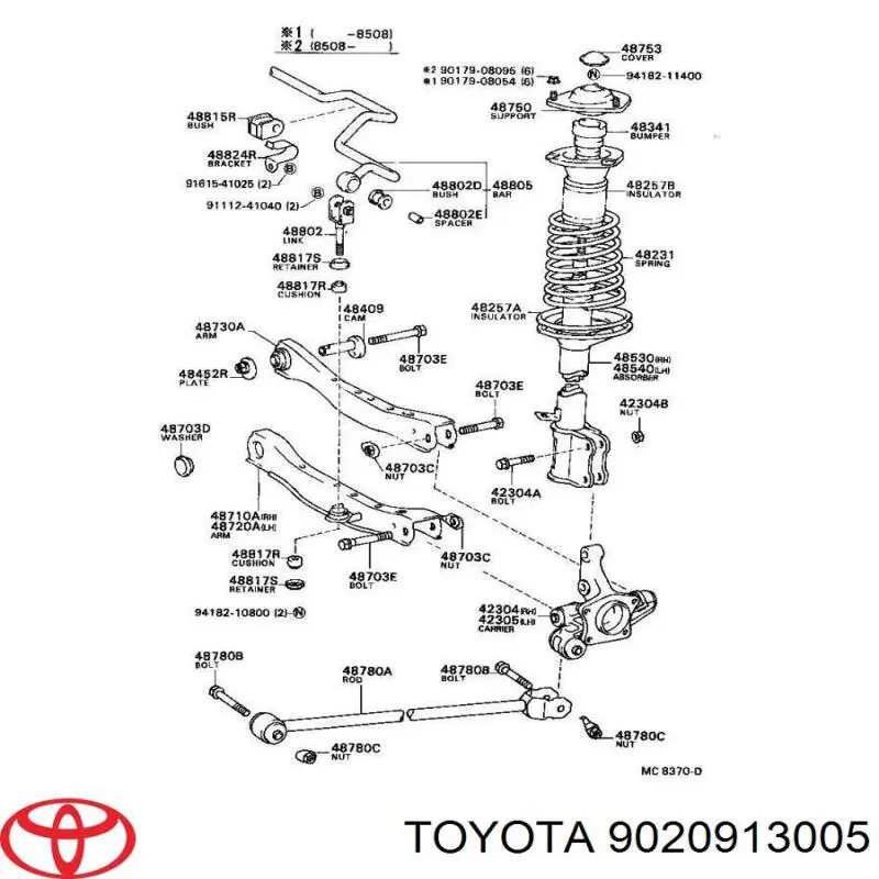  9020913005 Toyota