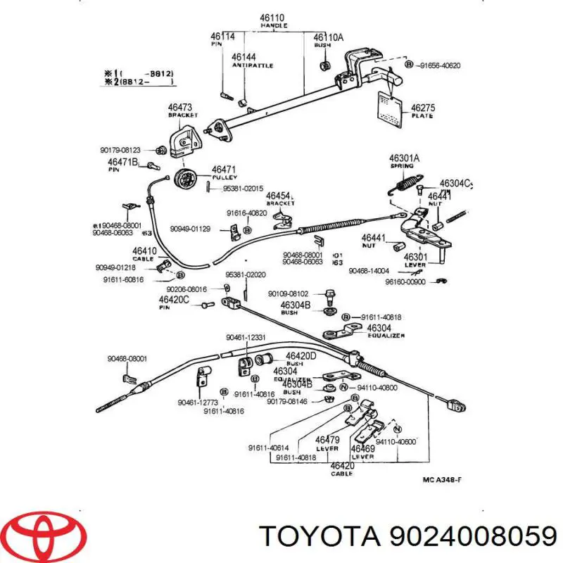 9024008059 Toyota 