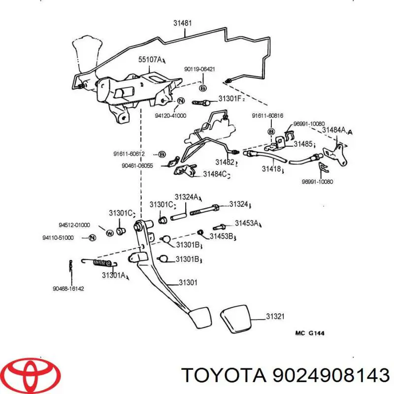  9024908143 Toyota