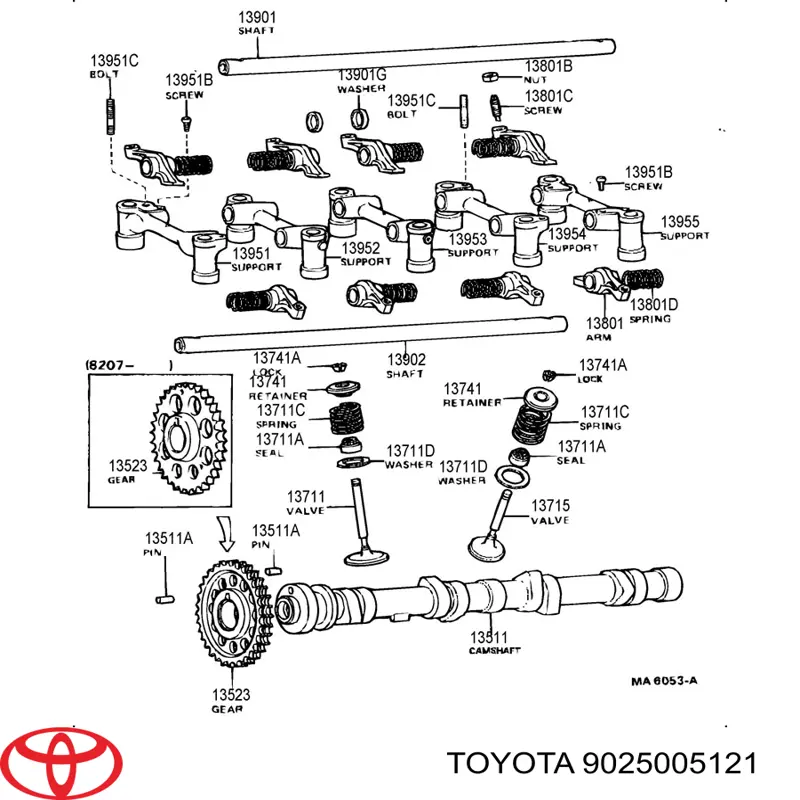  9025005121 Toyota