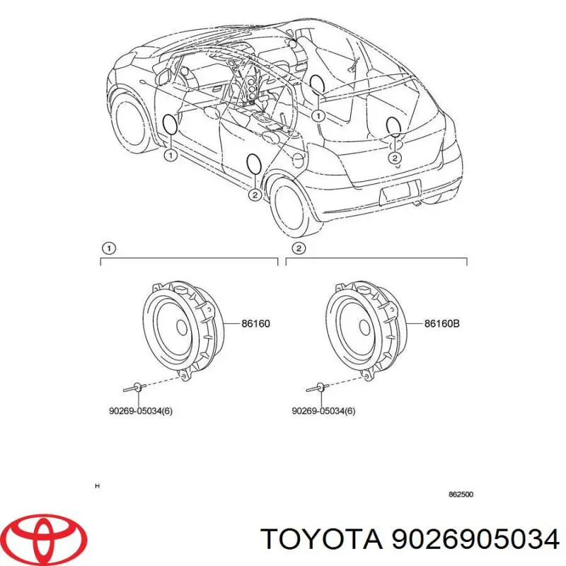  9026905034 Toyota