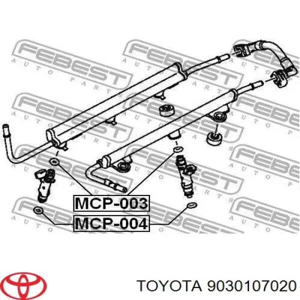 Підшипник первинного валу коробки Toyota Camry (V40) (Тойота Камрі)