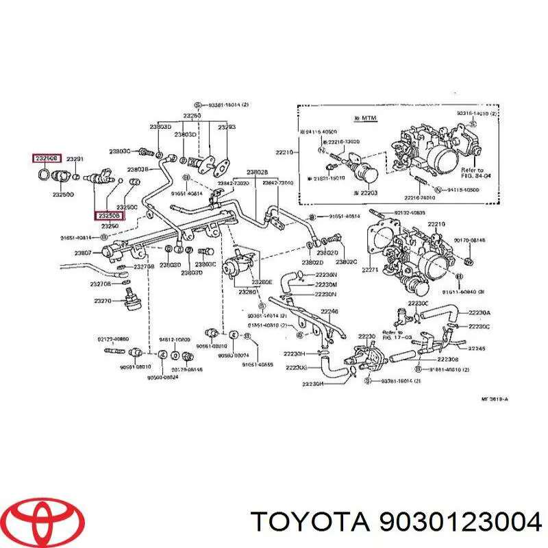 Ущільнююче кільце форсунок інжектора Toyota 9030123004 ціна, від 6.97 USD