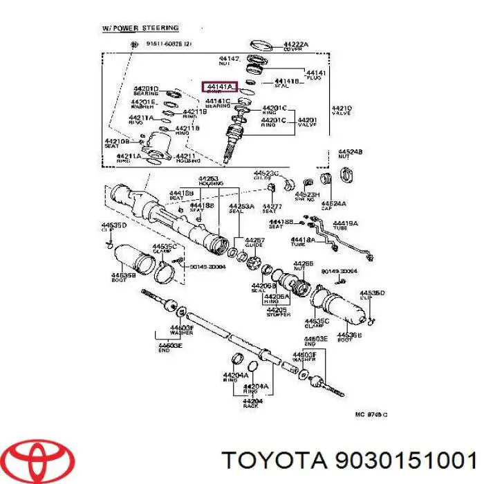  9030151001 Toyota