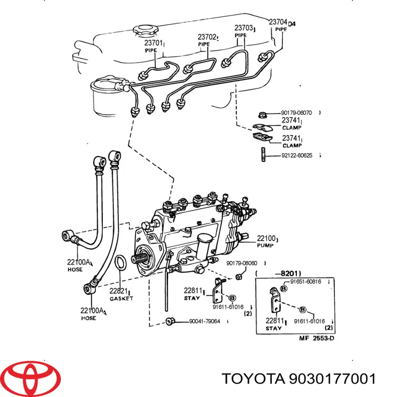  9030177001 Toyota