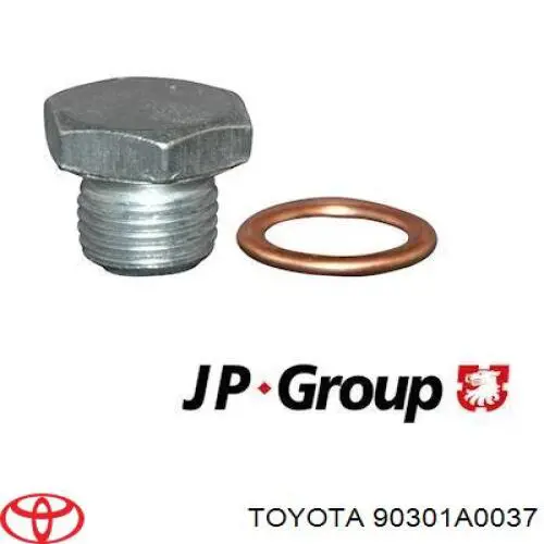 Ущільнююче кільце форсунок інжектора Toyota 90301A0037 ціна, від 1.78 USD