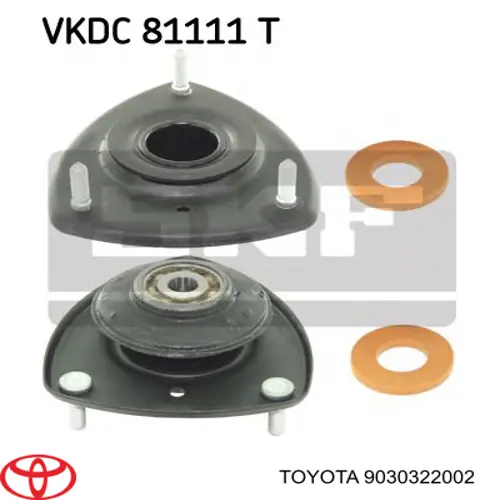 Купити 9030322002 Toyota Сальник підшипника передньої опори амортизатора