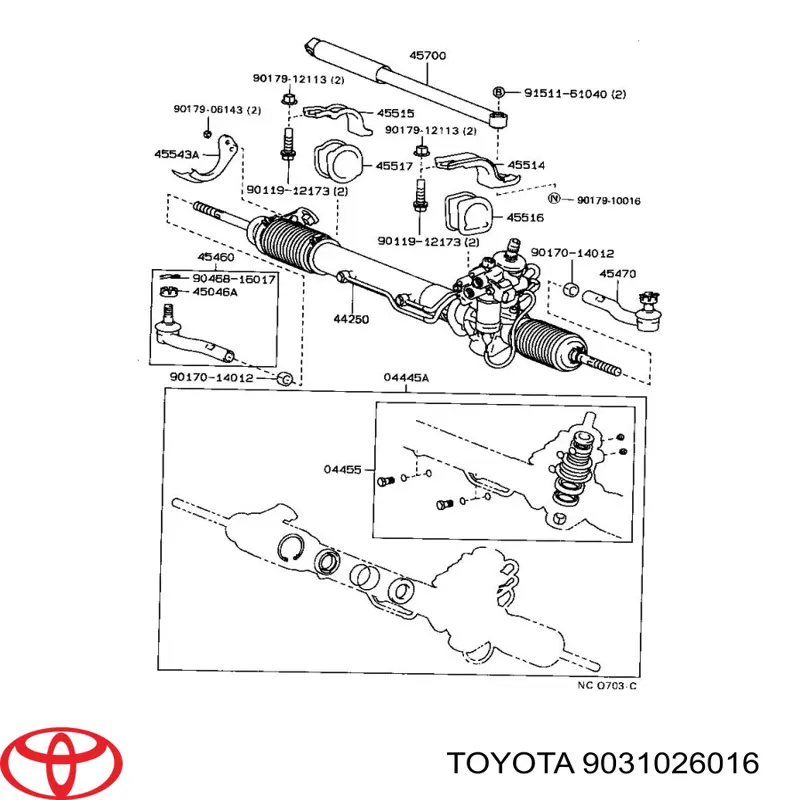  9031026016 Toyota