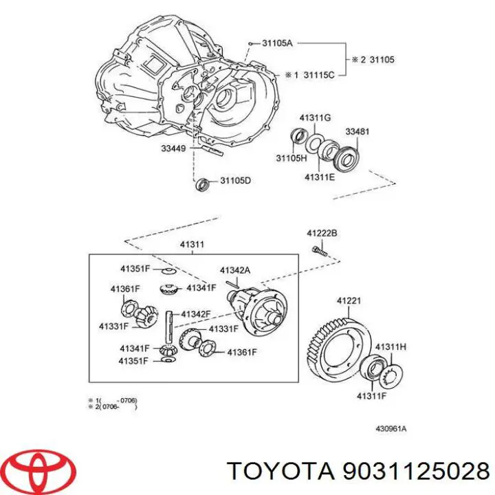 Сальник АКПП/КПП, вхідного/первинного валу Toyota 9031125028 ціна, від 3.55 USD