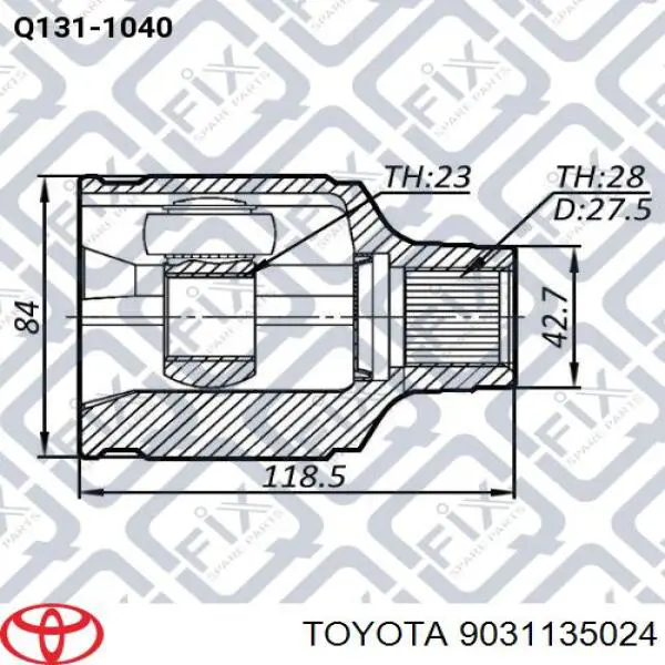  9031135024 Toyota