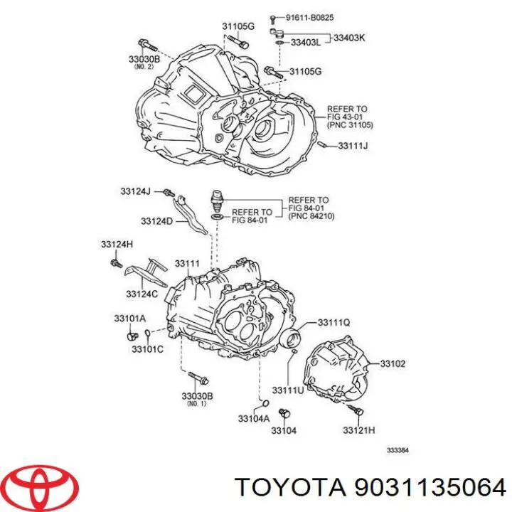 Сальник півосі переднього моста Toyota 9031135064 ціна, від 6.10 USD