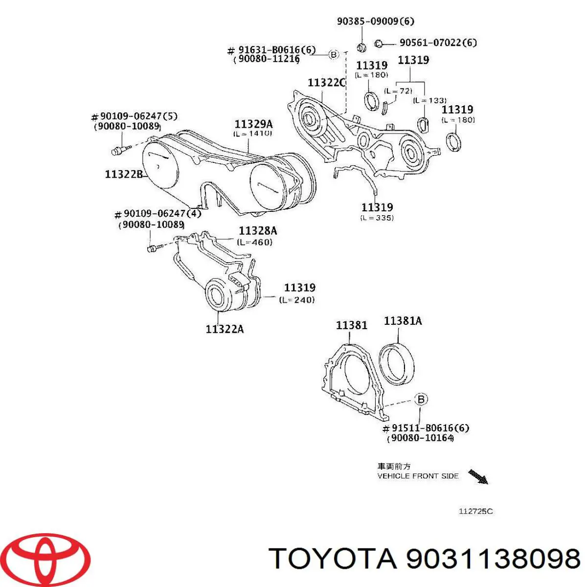 9031138098 Toyota 
