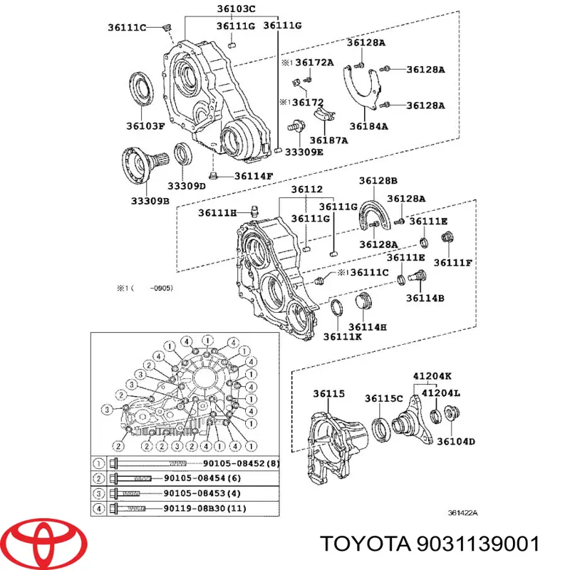  9031139001 Toyota