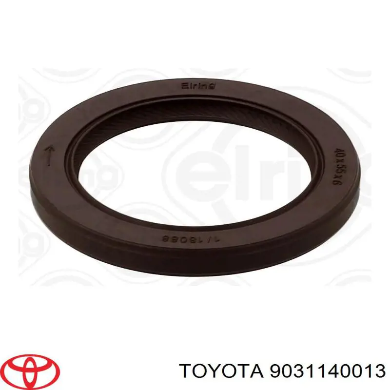 Сальник коленвала двигуна, передній Toyota 9031140013 ціна, від 5.17 USD