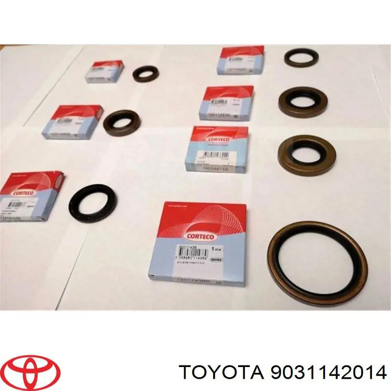  Сальник коленвалу Toyota Camry 3