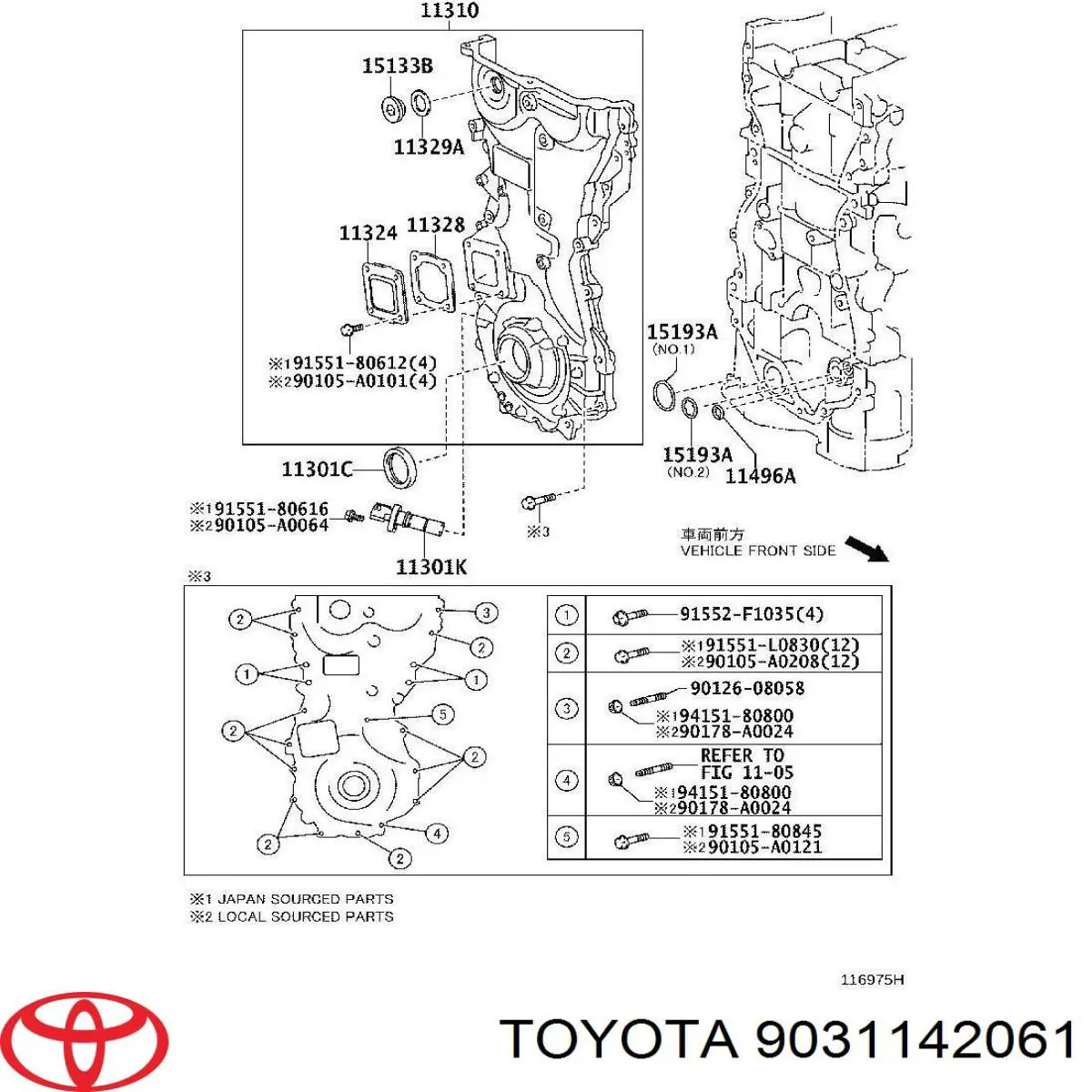 9031142061 Toyota 