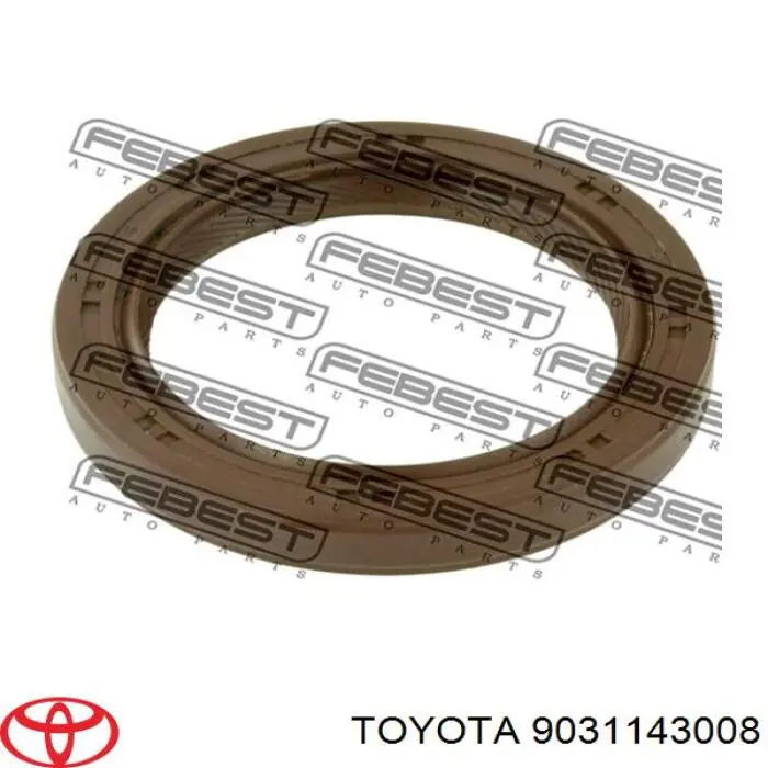 Сальник роздавальної коробки, первинного вала Toyota 9031143008 ціна, від 6.48 USD