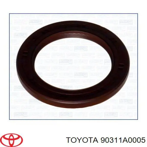 Сальник коленвала двигуна, передній Toyota 90311A0005 ціна, від 6.65 USD
