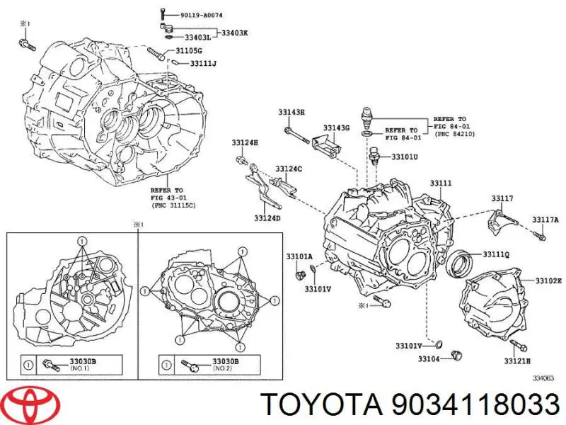9034118033 Toyota 