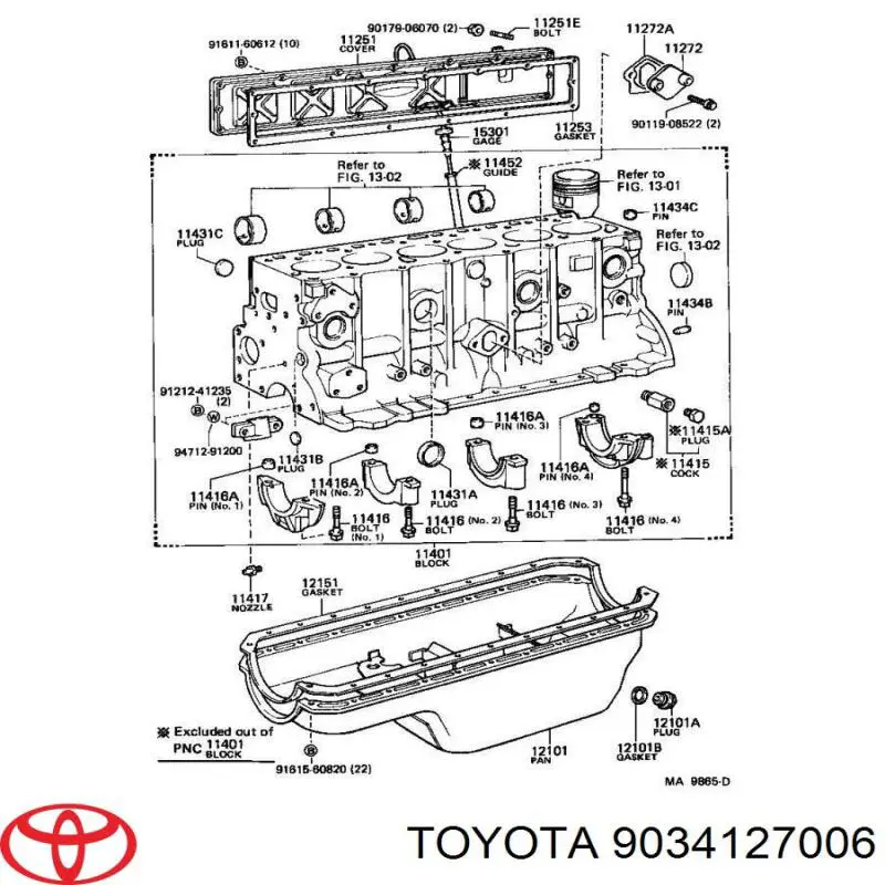  Toyota 9034127006 ціна, від 3.80 USD