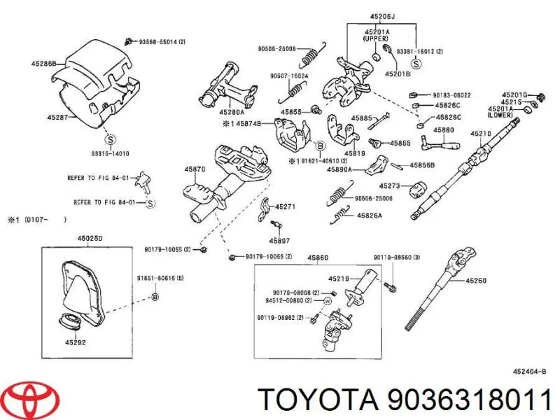  9036318011 Toyota