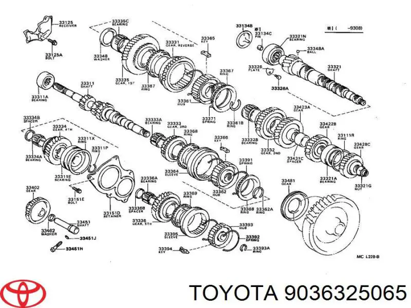  Toyota 9036325065 ціна, від 34.25 USD