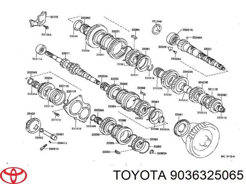 9036325065 Toyota 