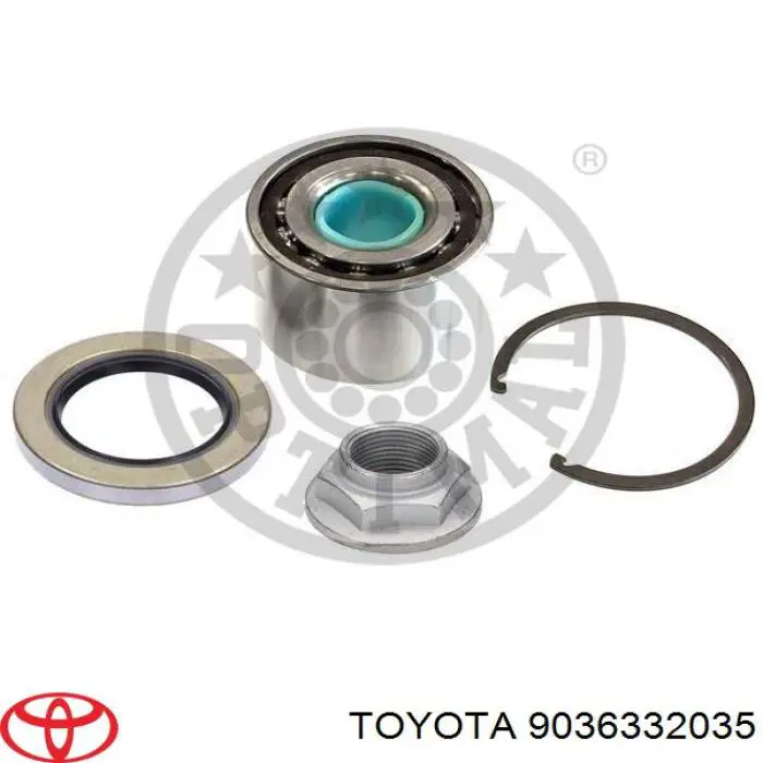 Підшипник ступиці 9036332035 Toyota