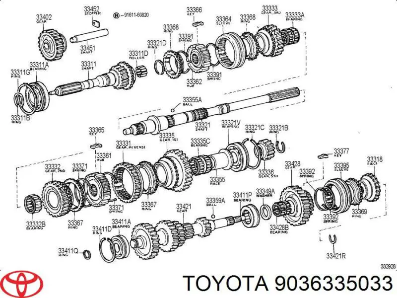  Toyota 9036335033 ціна, від 17.22 USD