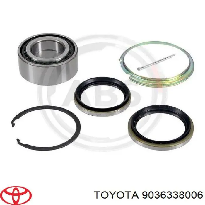 Купити 9036338006 Toyota Підшипник ступиці передньої