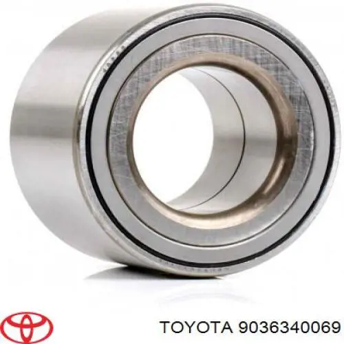 Комплект підшипник маточини передньої Toyota 9036340069 ціна, від 19.26 USD