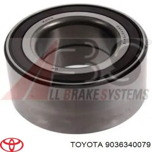 Купити 9036340079 Toyota Підшипник ступиці передньої