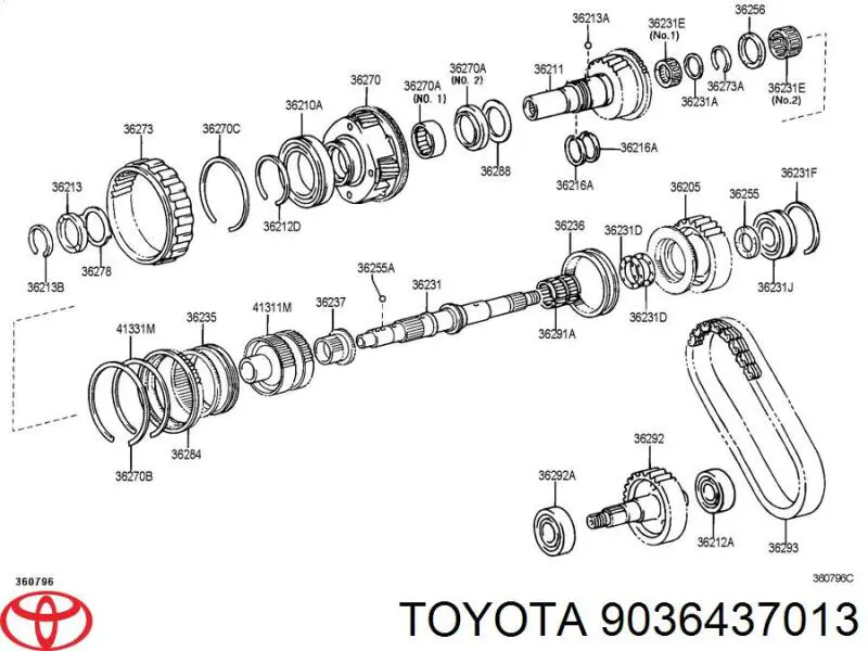 Купити 9036437013 Toyota 