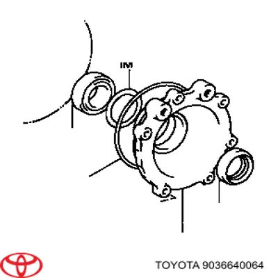  Toyota 9036640064 ціна, від 64.12 USD