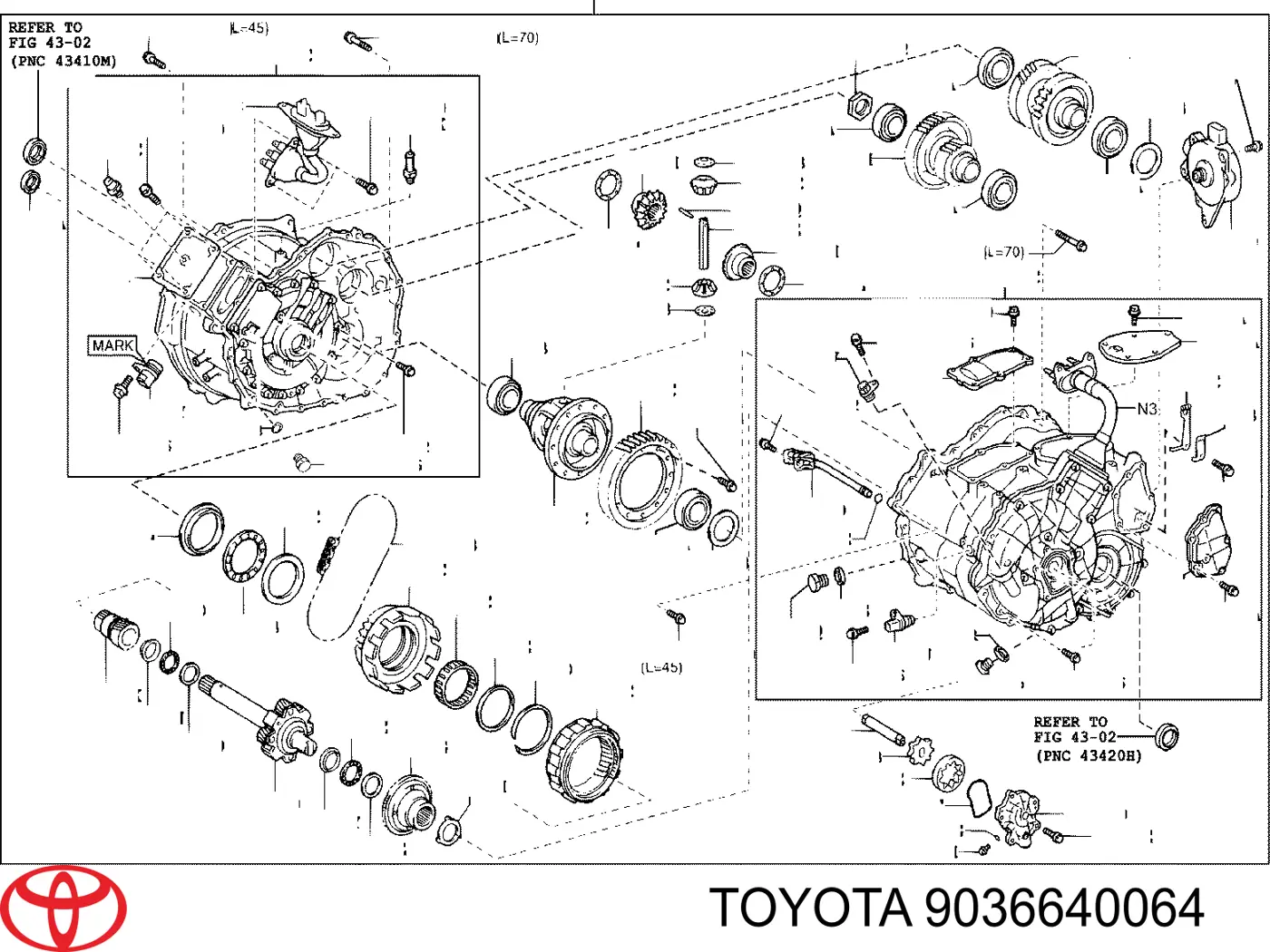 9036640064 Toyota 