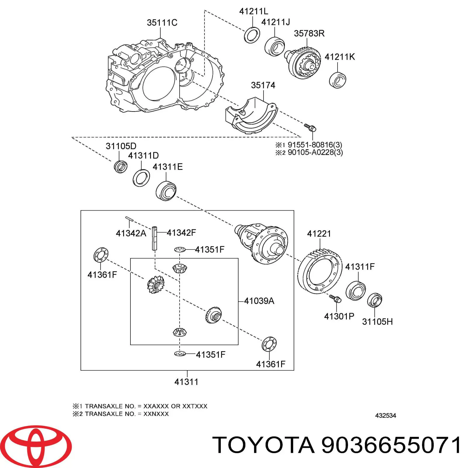  Toyota 9036655071 ціна, від 98.54 USD