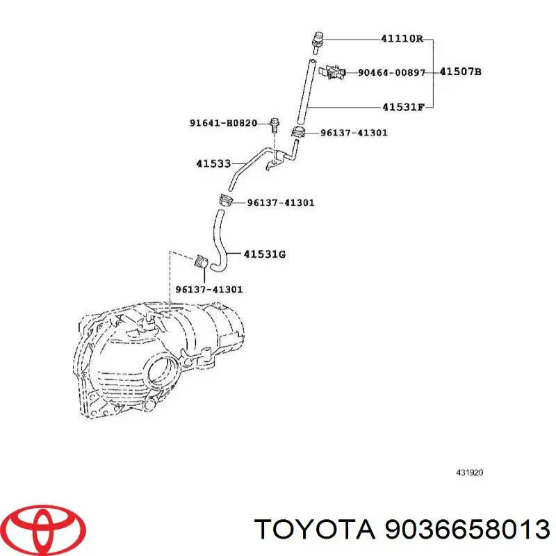 9036658013 Toyota 