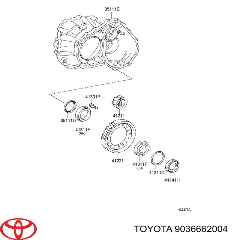  Toyota 9036662004 ціна, від 33.14 USD
