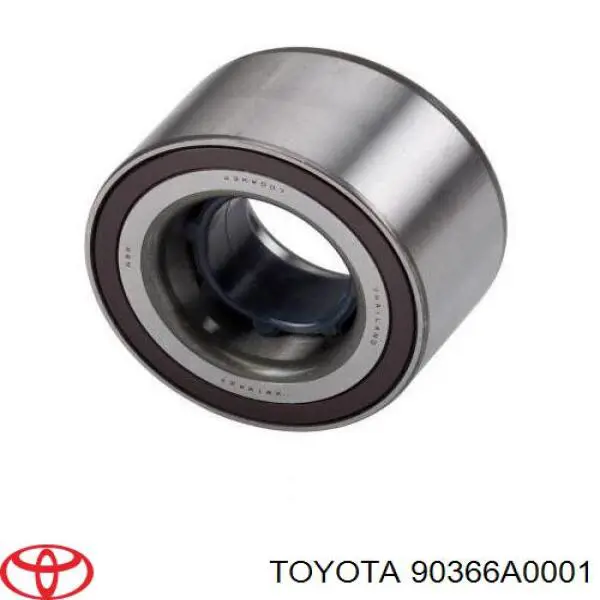 Комплект підшипник маточини передньої Toyota 90366A0001 ціна, від 30.65 USD