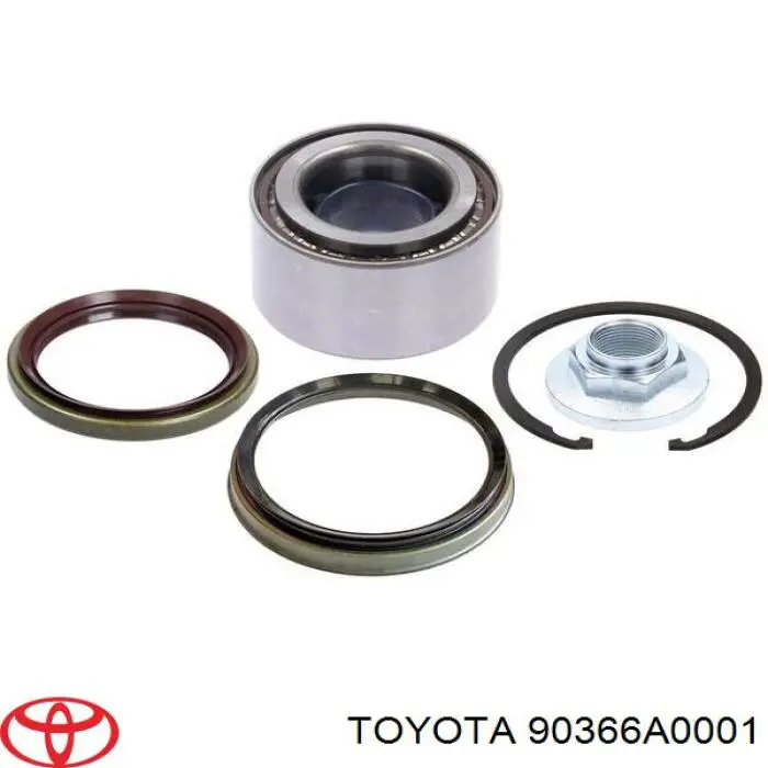 90366A0001 Toyota Підшипник маточини передньої