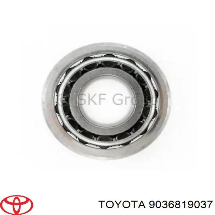 Підшипник маточини передньої, зовнішній Toyota 9036819037 ціна, від 2.17 USD
