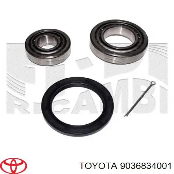 Купити 9036834001 Toyota Підшипник маточини передньої, внутрішній