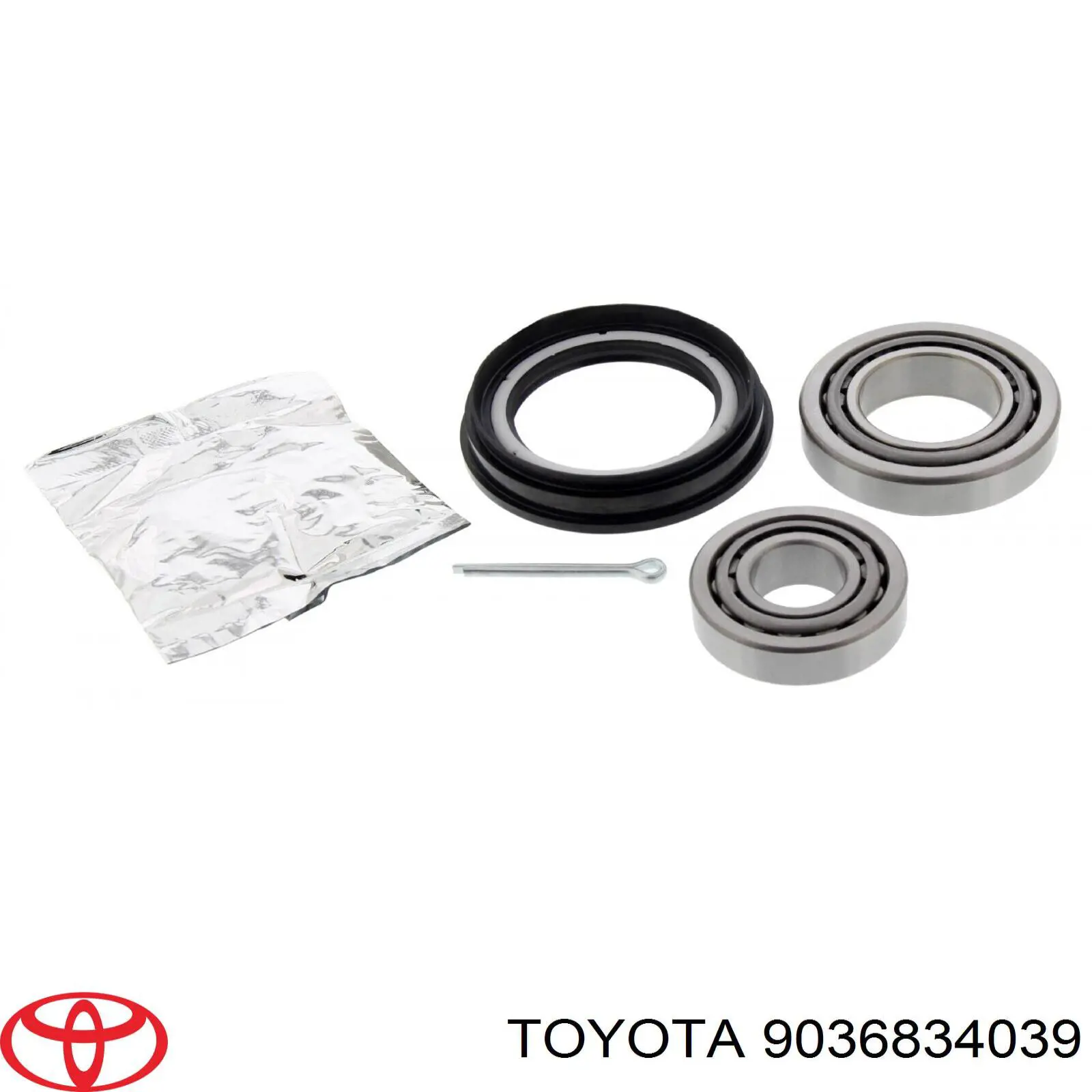 Підшипник ступиці передній, внутрішній Toyota 9036834039 ціна, від 8.31 USD