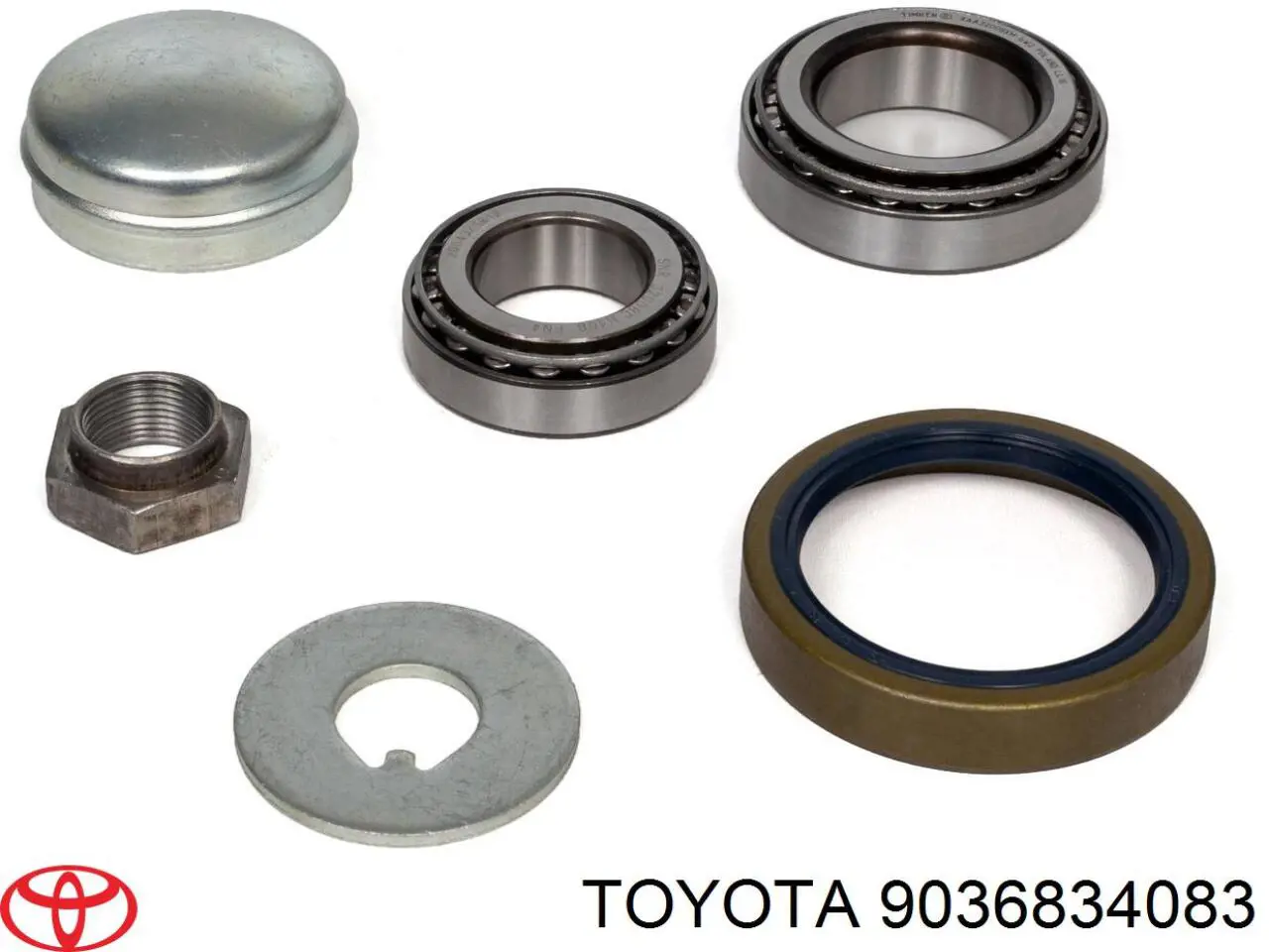Підшипник задньої маточини зовнішній Toyota 9036834083 ціна, від 5.03 USD