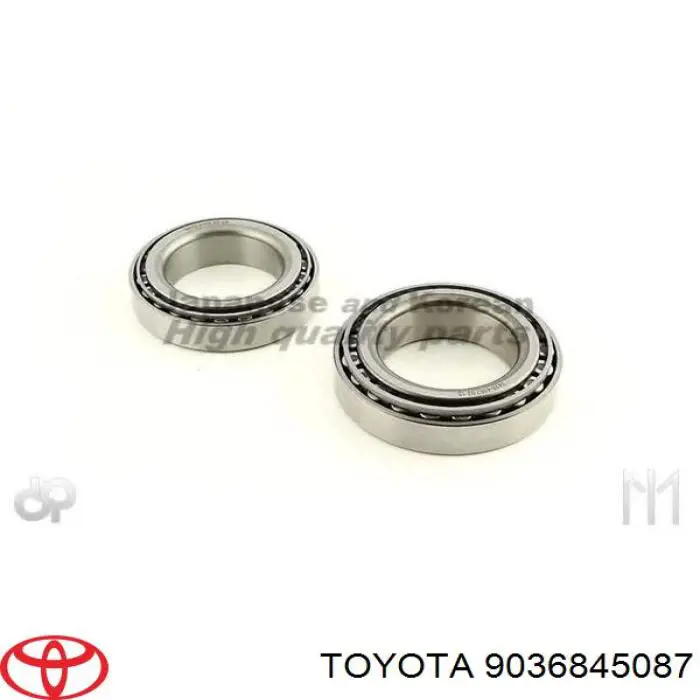 Підшипник маточини передньої, зовнішній Toyota 9036845087 ціна, від 30.56 USD