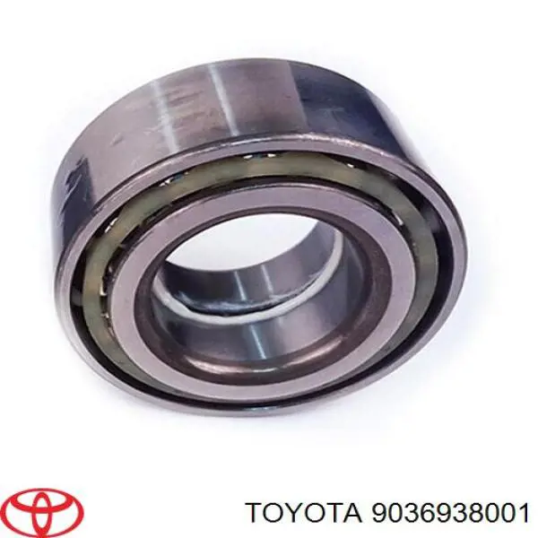 Комплект підшипник маточини передньої Toyota 9036938001 ціна, від 18.92 USD